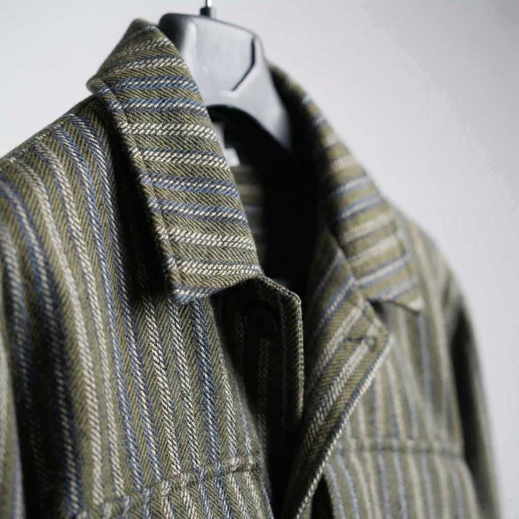 Herringbone Wool Patterned Jacket - Modern