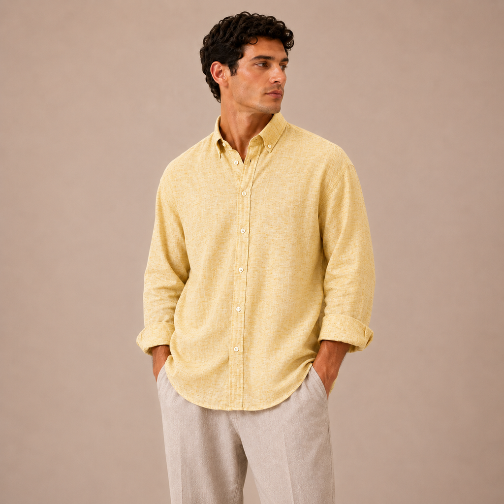 4 Linen Cotton Shirt Bundle